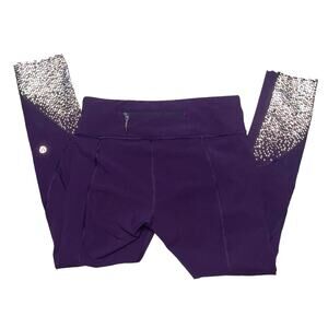 Lululemon Tight Stuff Tight Reflective Deep Zinfandel